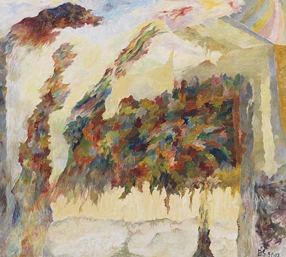 Bernard Schultze - Öl auf Leinwand