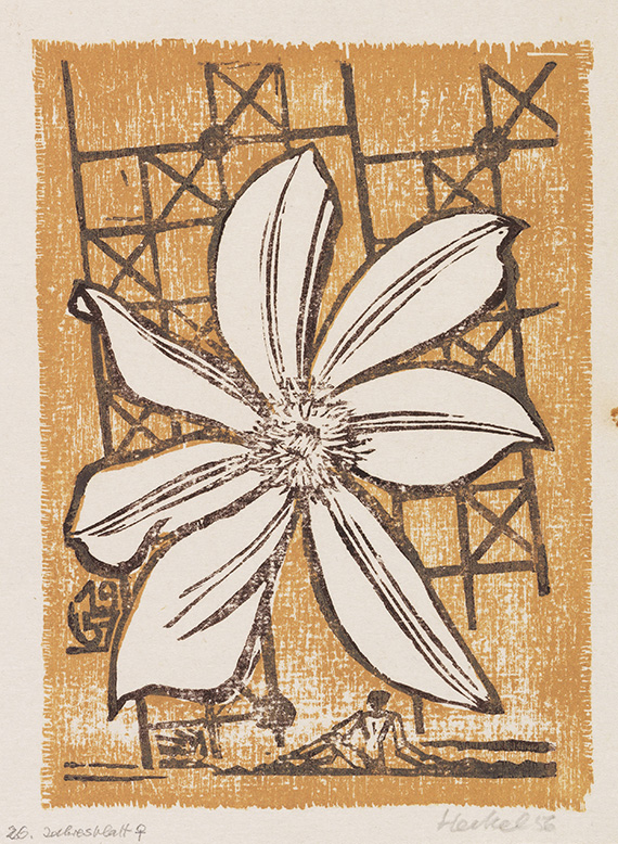 Erich Heckel - Farbholzschnitt