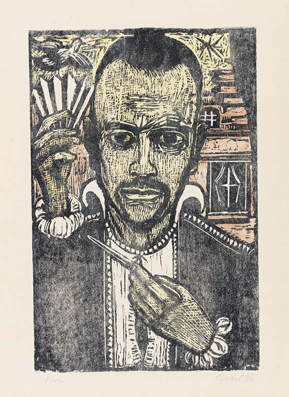 Erich Heckel - Holzschnitt