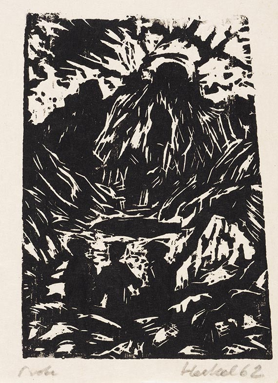 Erich Heckel - Holzschnitt
