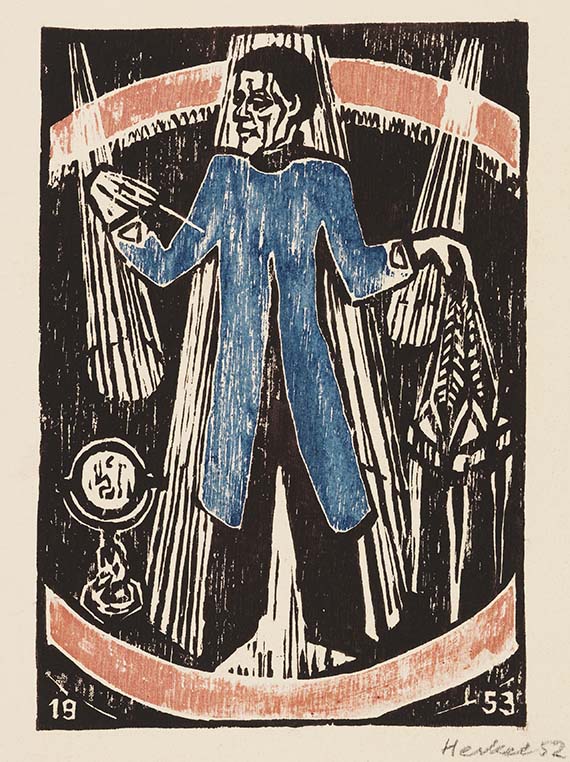 Erich Heckel - Farbholzschnitt