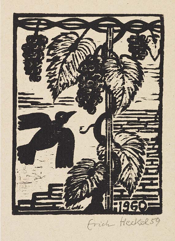 Erich Heckel - Holzschnitt