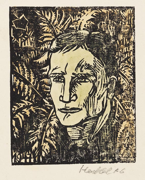 Erich Heckel - Holzschnitt