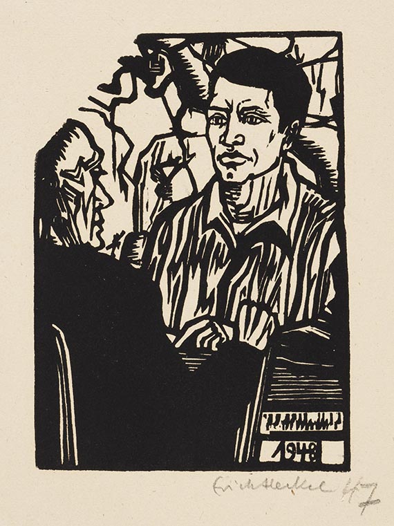 Erich Heckel - Holzschnitt