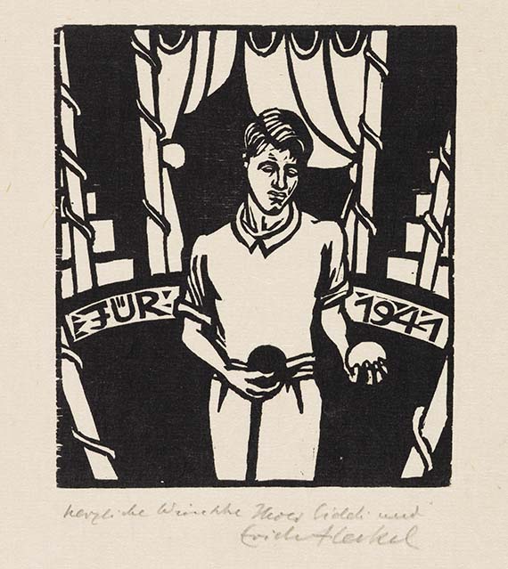 Erich Heckel - Holzschnitt