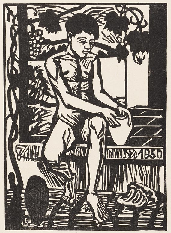 Erich Heckel - Holzschnitt