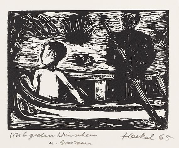 Erich Heckel - Holzschnitt