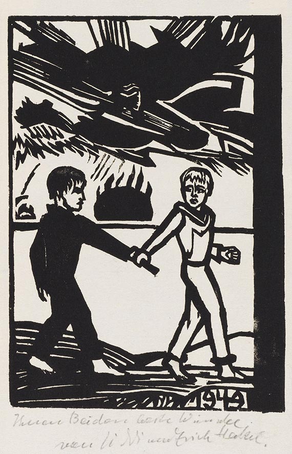 Erich Heckel - Holzschnitt