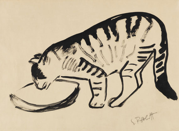 Karl Schmidt-Rottluff - Tusche