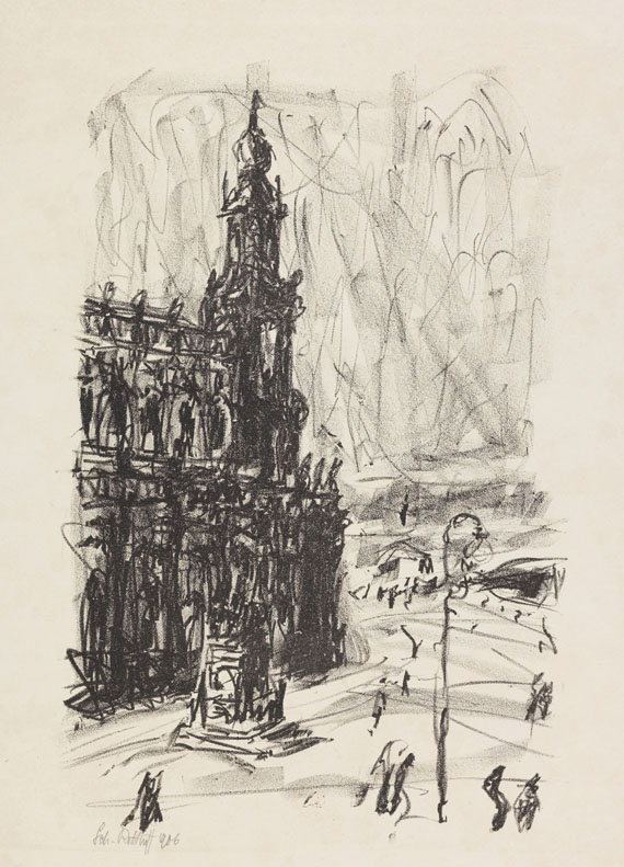 Karl Schmidt-Rottluff - Lithografie