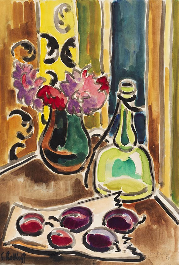 Karl Schmidt-Rottluff - Aquarell