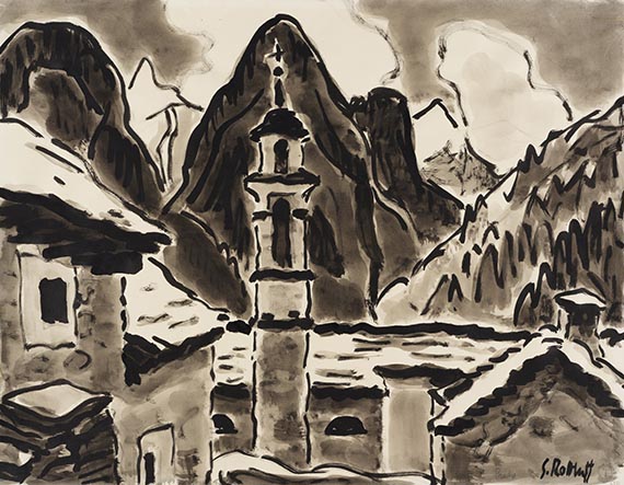Karl Schmidt-Rottluff - Aquarell