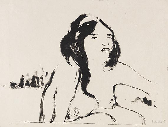 Erich Heckel - Lithografie