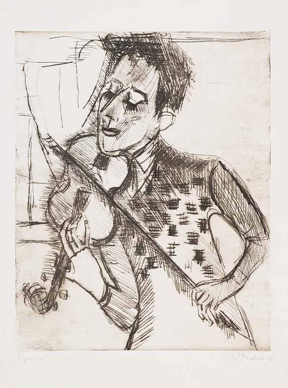 Ernst Ludwig Kirchner - Radierung
