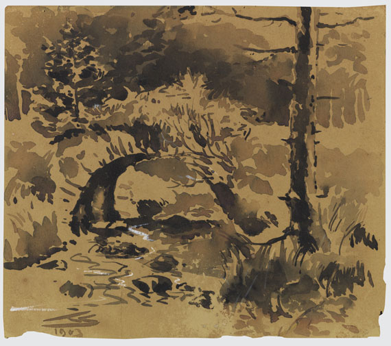 Karl Schmidt-Rottluff - Tusche