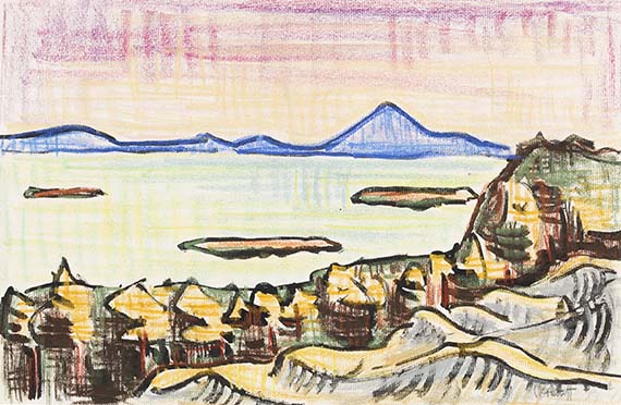 Karl Schmidt-Rottluff - Farbige Kreide