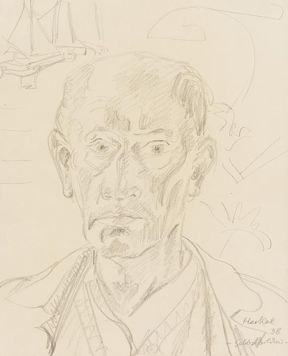 Erich Heckel - Bleistift