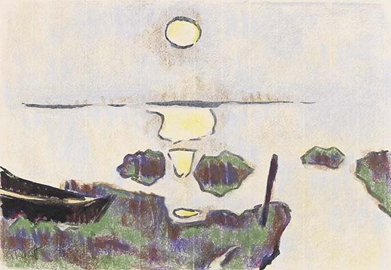 Karl Schmidt-Rottluff - Farbige Kreide