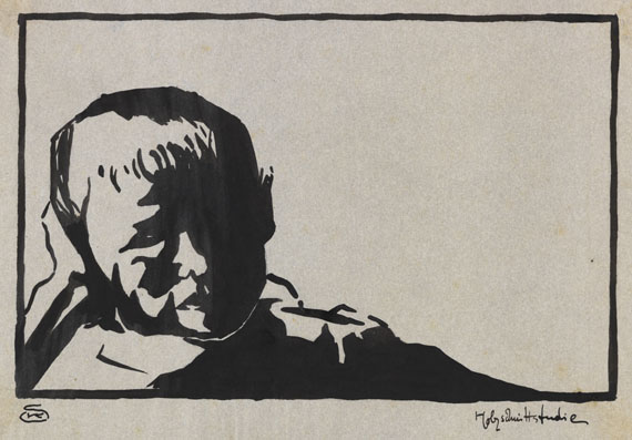 Karl Schmidt-Rottluff - Tusche