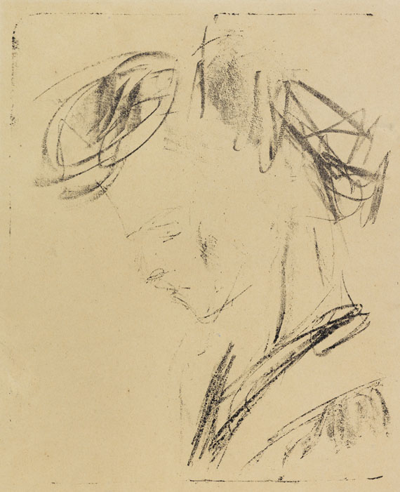 Ernst Ludwig Kirchner - Lithografie