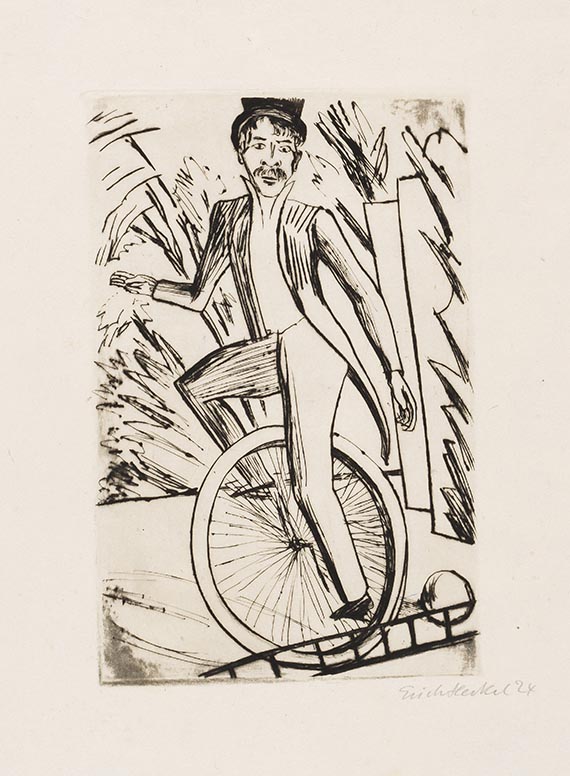 Erich Heckel - Radierung