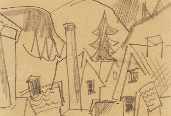 Karl Schmidt-Rottluff - Bleistift
