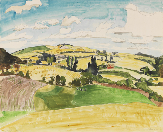 Erich Heckel - Aquarell