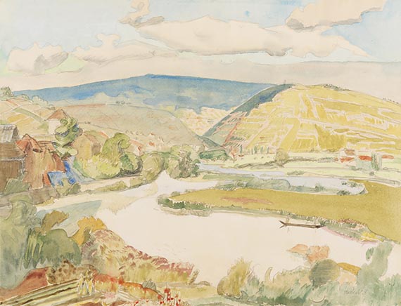 Erich Heckel - Aquarell