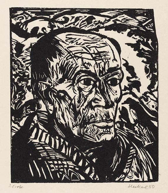 Erich Heckel - Holzschnitt