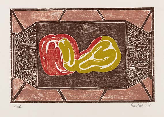 Erich Heckel - Farbholzschnitt