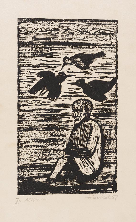 Erich Heckel - Holzschnitt