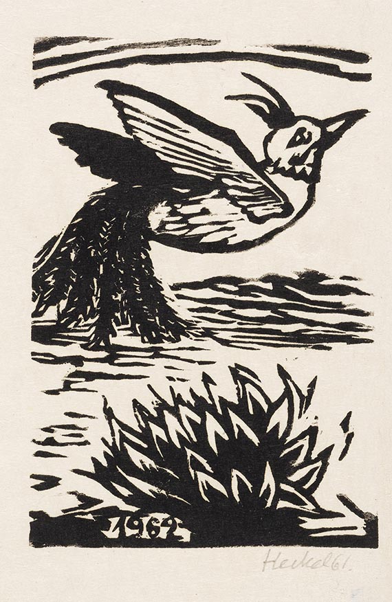 Erich Heckel - Holzschnitt