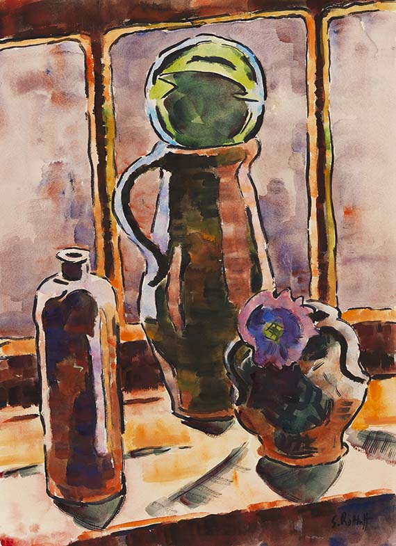 Karl Schmidt-Rottluff - Aquarell