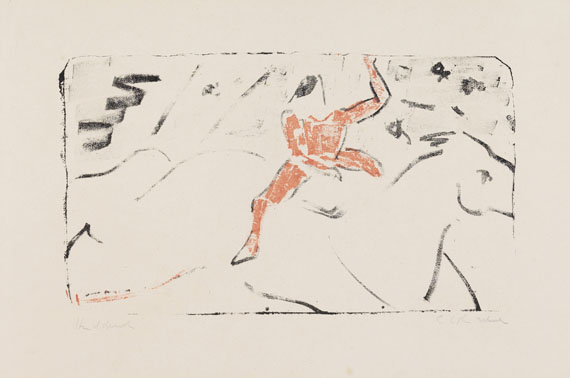 Ernst Ludwig Kirchner - Farblithografie