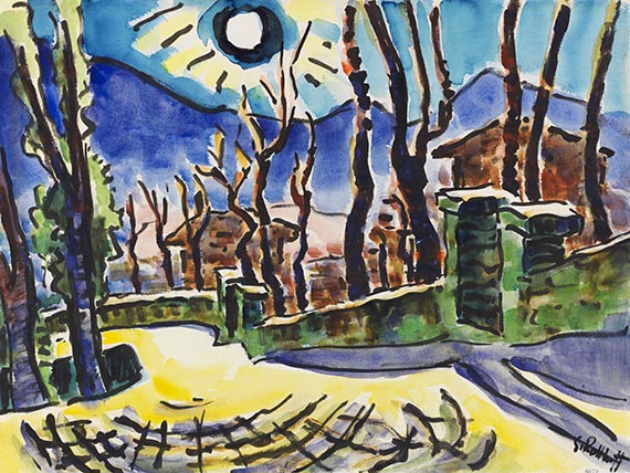 Karl Schmidt-Rottluff - Aquarell