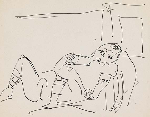 Ernst Ludwig Kirchner - Tinte