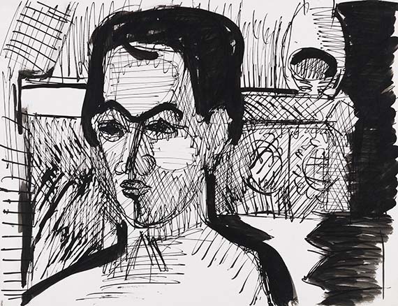 Ernst Ludwig Kirchner - Tuschpinsel