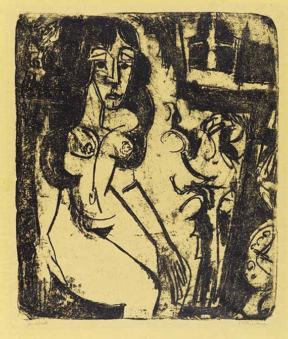 Ernst Ludwig Kirchner - Lithografie