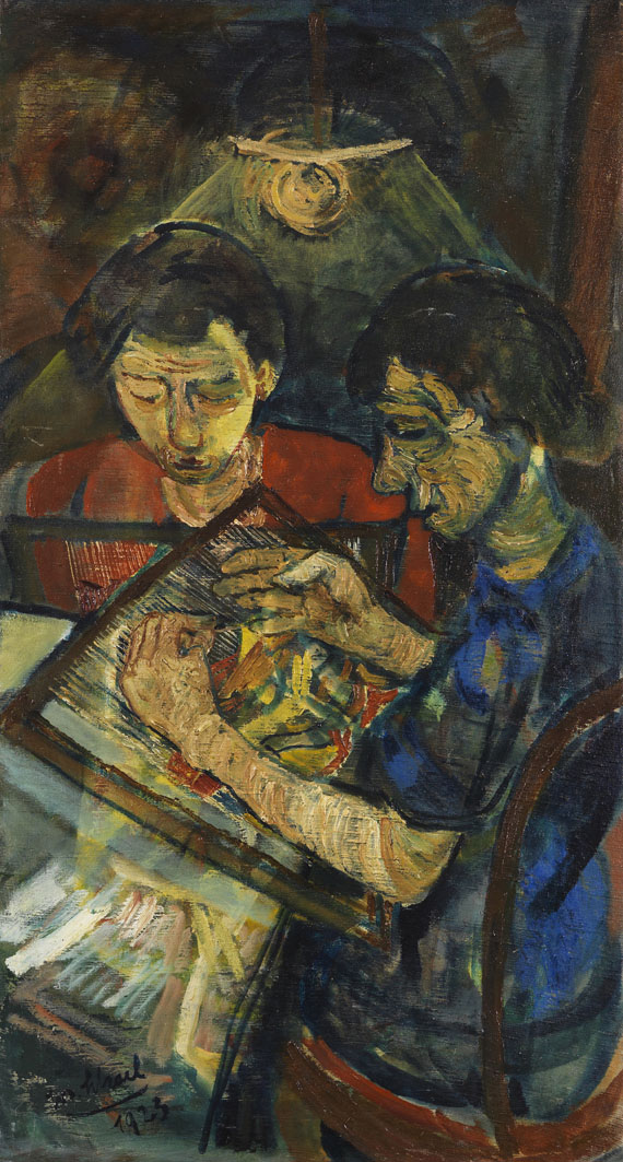 Josef Scharl - Öl auf Leinwand