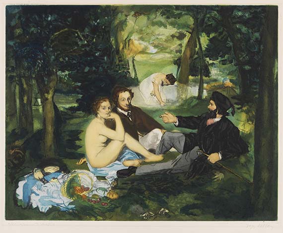 Jacques Villon - Farbaquatinta