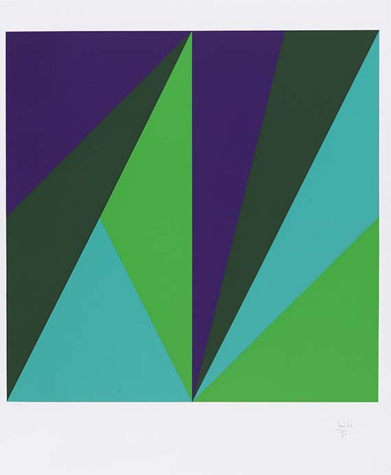Max Bill - Farbserigrafie