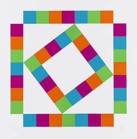 Max Bill - Farbserigrafie
