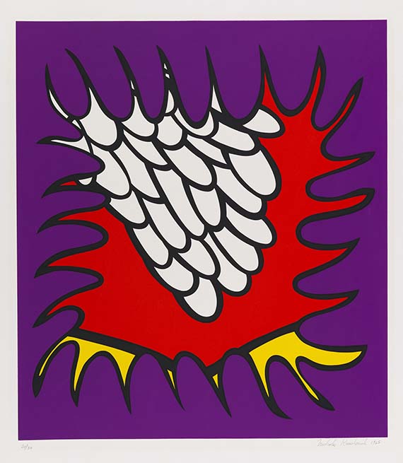 Nicholas Krushenick - Farbserigrafie