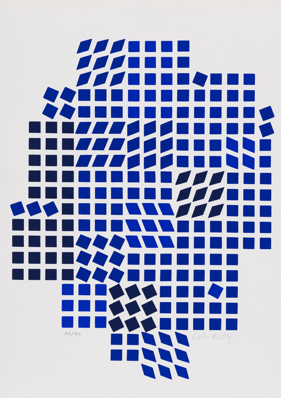 Victor Vasarely - Farbserigrafie