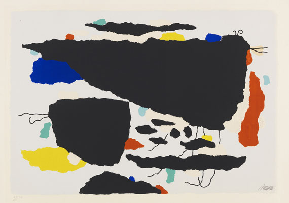 Willi Baumeister - Farbserigrafie