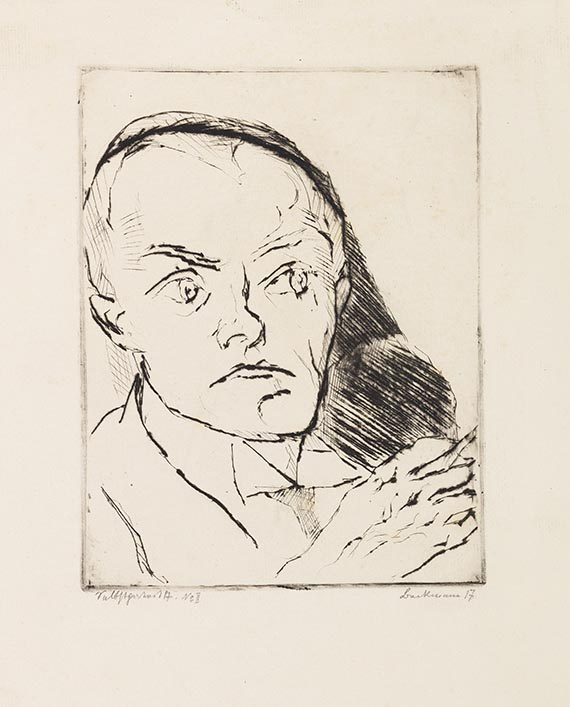 Max Beckmann - Radierung