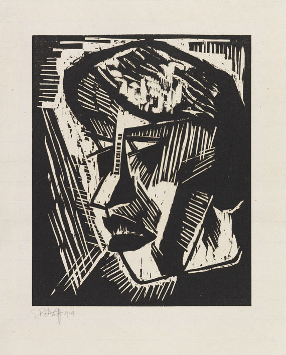 Karl Schmidt-Rottluff - Holzschnitt