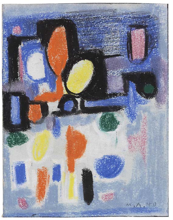 Max Ackermann - Pastell