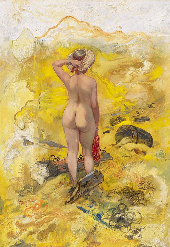 George Grosz - Öl