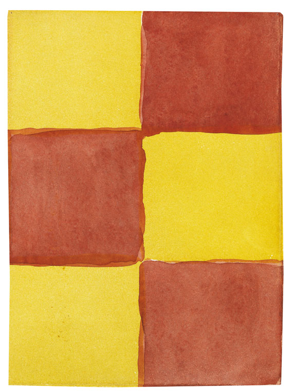 Sean Scully - Aquarell